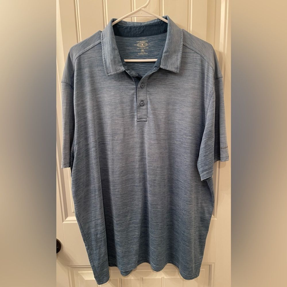 G.H. Bass & Co. Men’s XL Teal Blue Green Polo Shirt Golf Casual Outdoor Classic